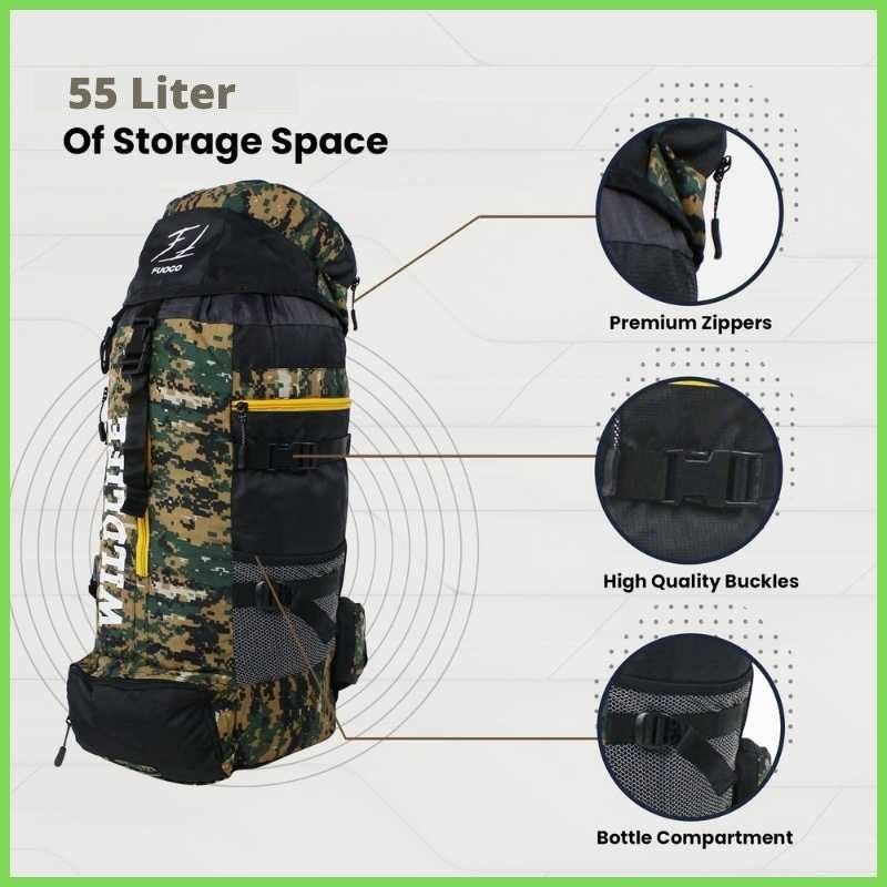 Rucksack Bags 55 Liters