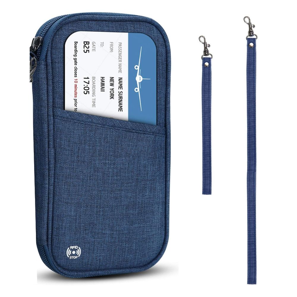 Travel Passport Wallet Organizer for Men and Women