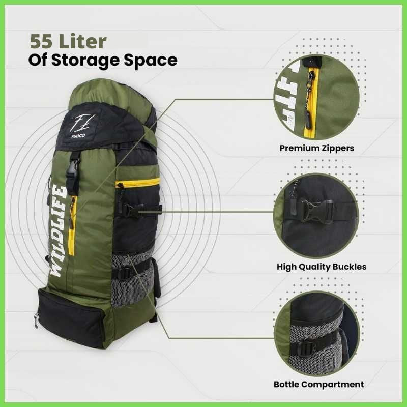 Rucksack Bags 55 Liters