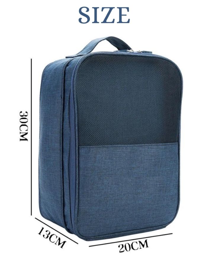 Shoe Bag Blue