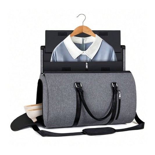 Convertible Garment Bag All in 1 PU Leather