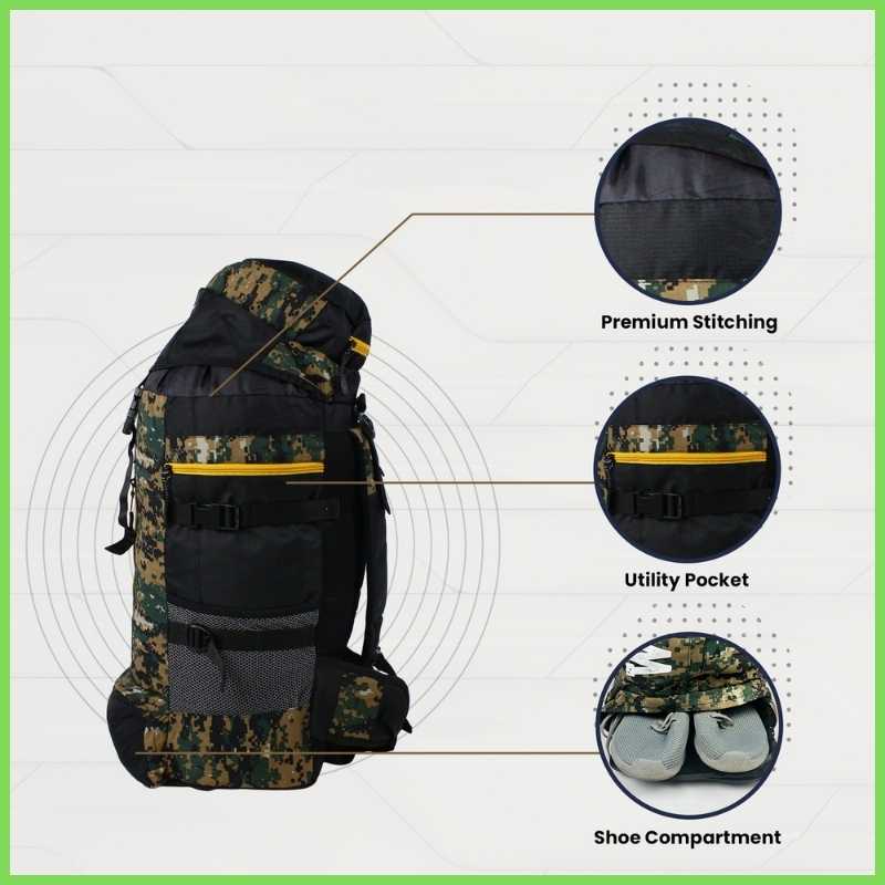 Rucksack Bags 55 Liters