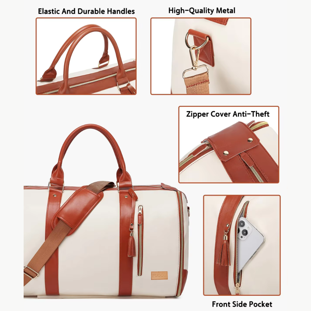 Roller Convertible Garment Duffel Bag