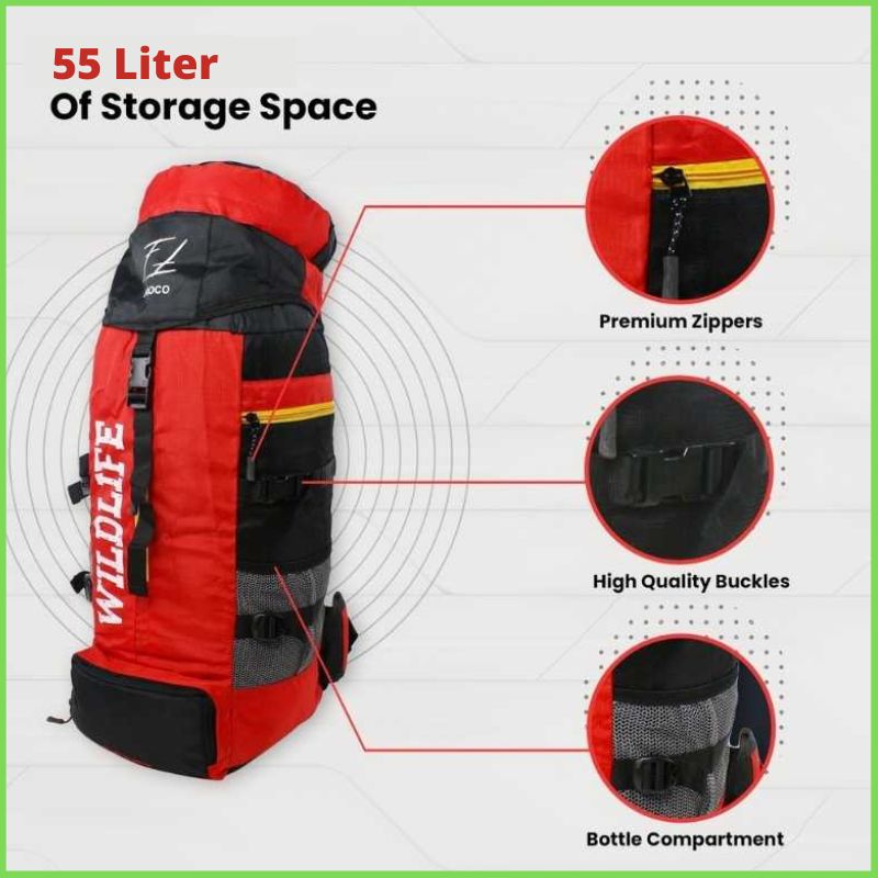 Rucksack Bags 55 Liters