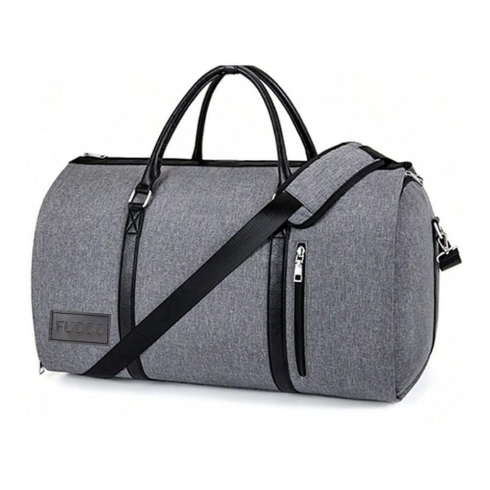 Convertible Garment Bag All in 1 PU Leather