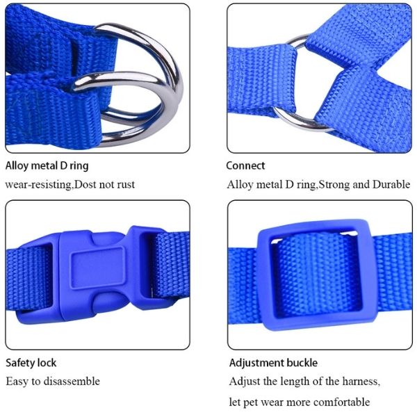 Vest Leash Pet Adjustable Harness