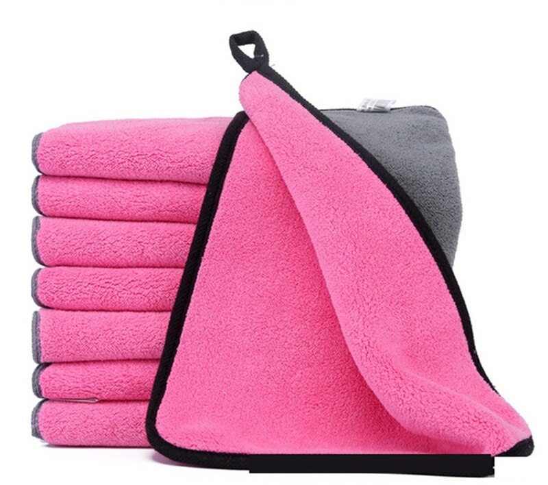 Dog Pets Absorbent Microfiber Bathing Towel
