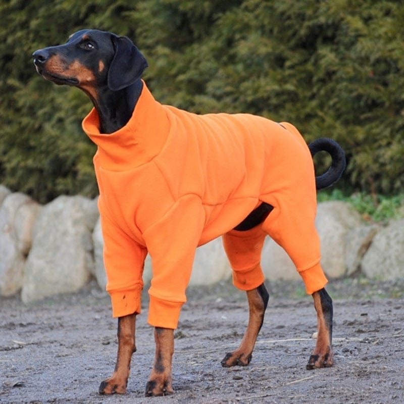 Dog jumpsuit Pajamas Fleece Warm and Thick Clothe