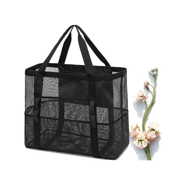 Fuoco®️ Mesh Beach Bag