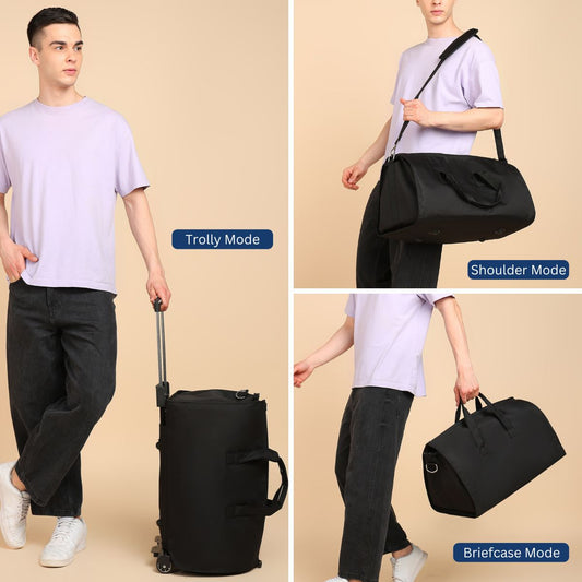 Fuoco Convertible Rolling Garment Bag