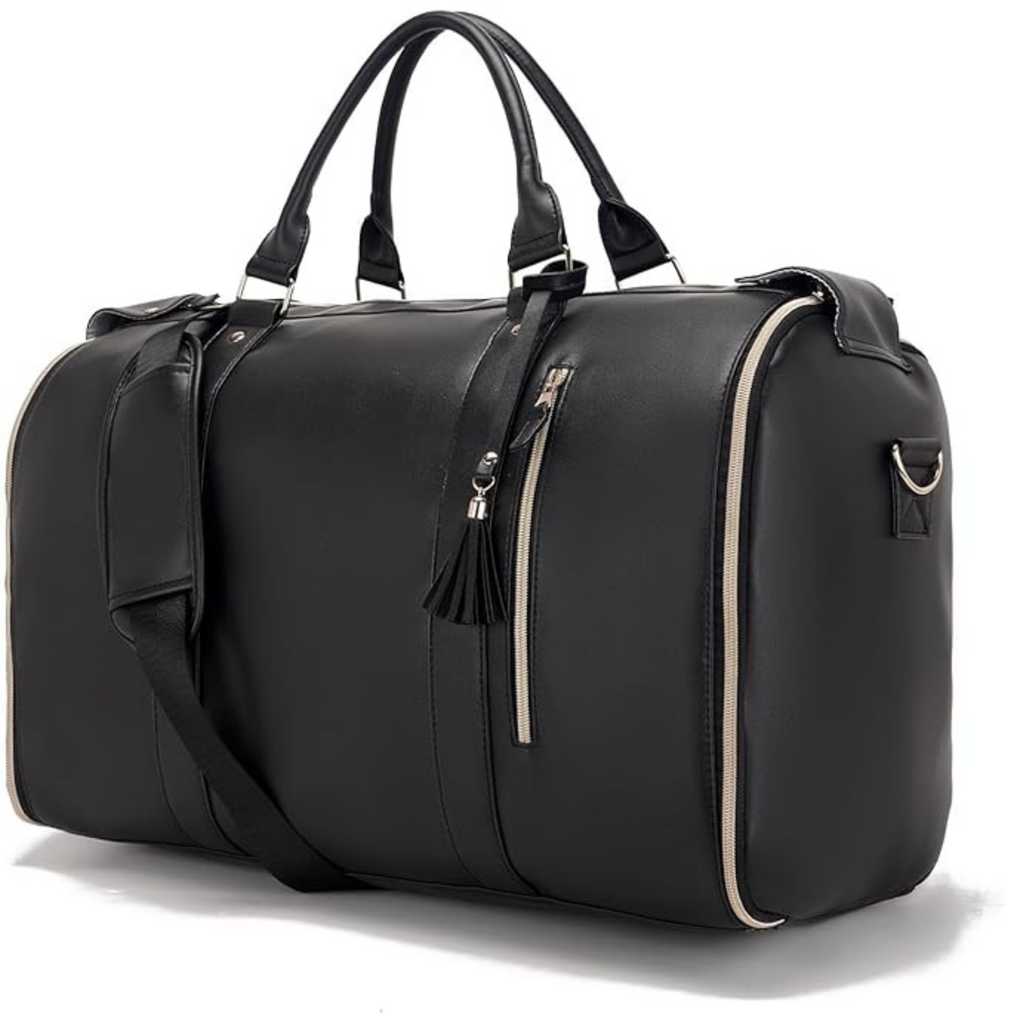 Convertible Garment Bag All in 1 PU Leather