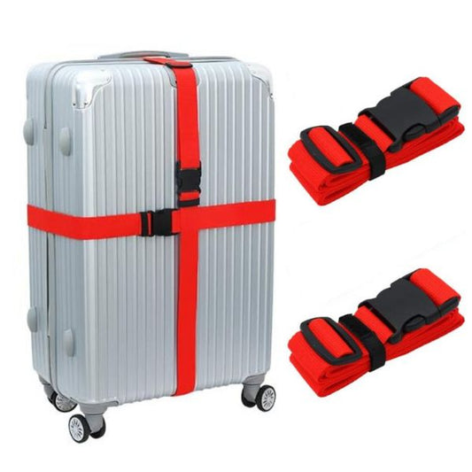 Luggage Adjustable Strap Red