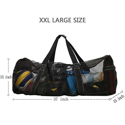 Extra Large Mesh Duffle Bag for Scuba Dive or Snorkel Gear