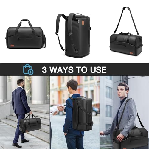 Garment Duffle Bags for Travel Suit Bag with Shoulder Strap for Men Women