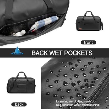 Garment Duffle Bags for Travel Suit Bag with Shoulder Strap for Men Women