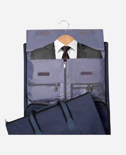 Garment Suit Duffel Bag Blue
