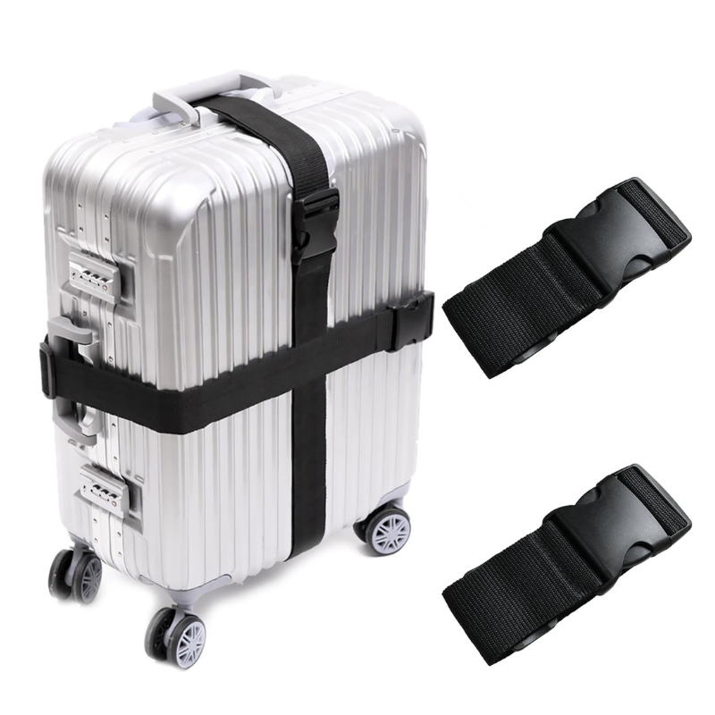 Luggage Adjustable Strap Black