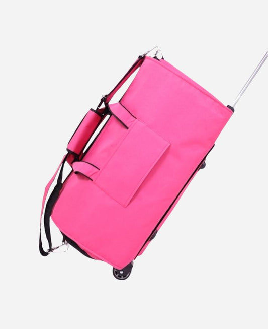 Convertible Trolley Bag Pink